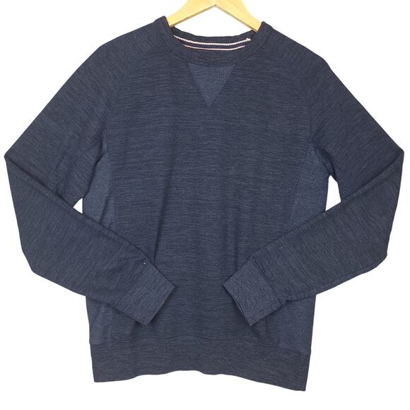 Vintage Champion Men's Pullover Crew Neck Sweater Size Medium Long Sleeve Blue - Picture 2 of 8